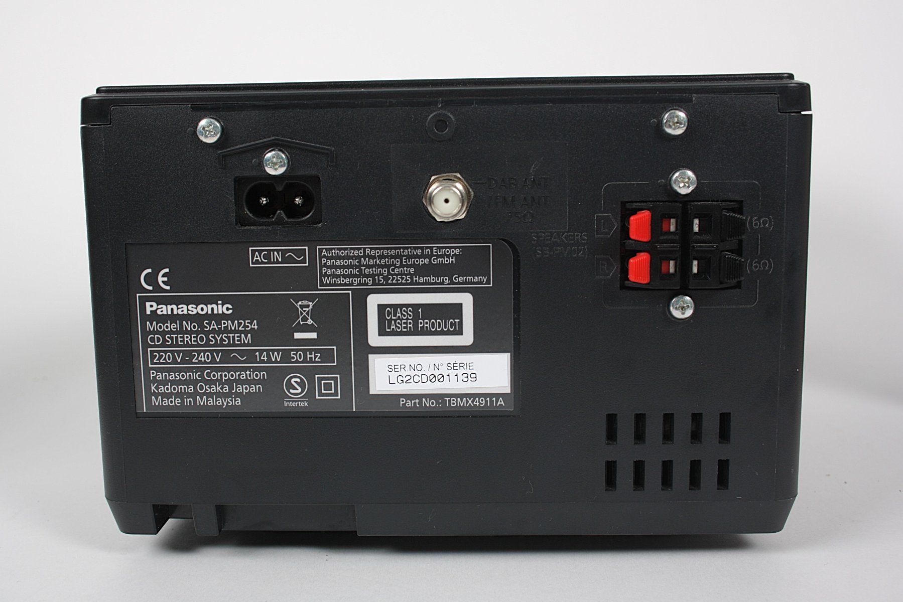 Panasonic Lecteur multimedia & Streamer: PANASONIC SA-PM254 Stereoanlage – D'occasion à Zollikofen par Restwert_Zollikofen 2