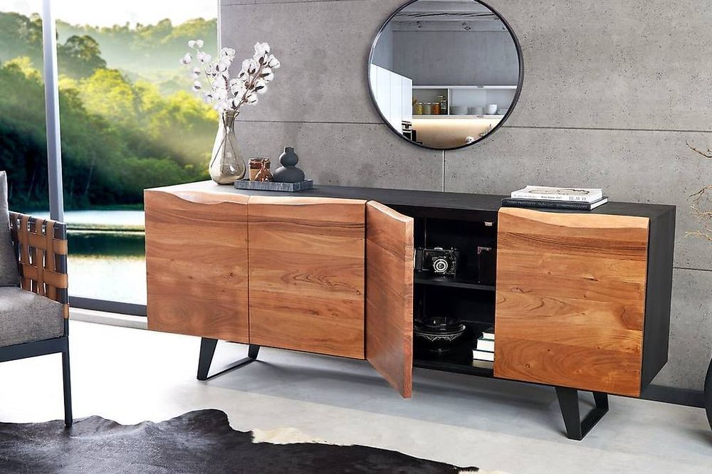 Sideboard Eco Massivholz Art 180cm Akazie 4