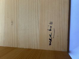 Ulmer Hocker nach Max Bill – Designklassiker – Holz – Vintag