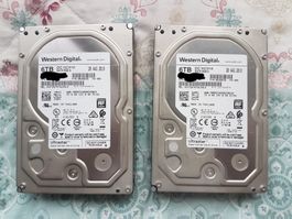 2x Western Digital Hard Disk 6TB  New