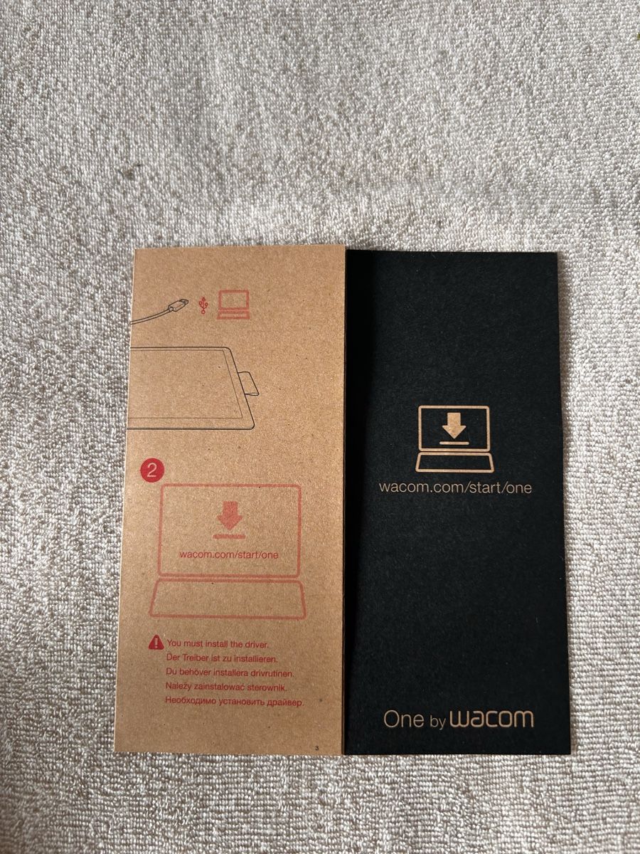 Wacom Tablet PC: One by Wacom Creative Pen Tablet neuwertig – Gebraucht aus Luzern von eha2 2