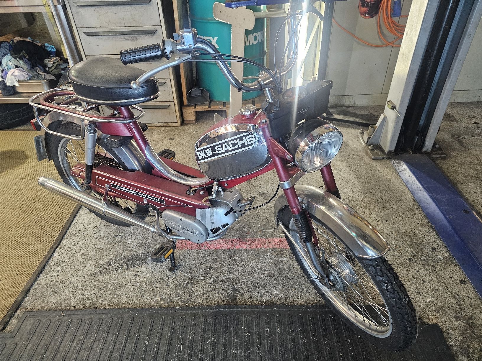 Sachs Ciclomotori: DKW Sachs 623 Luxe mit Ausweis – Usato da Emmenbrücke venduto da V8Bulldog