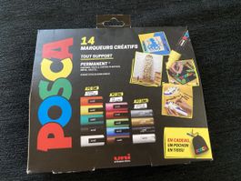 Posca 14 Kreativmarker Set mit Beutel - NEU und ungeöffnet