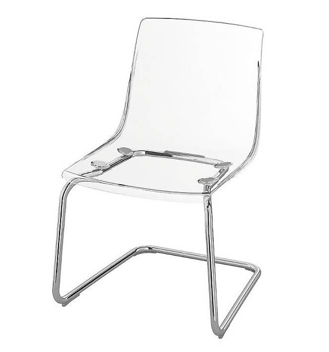 Sedie: Sedia trasparente Ikea TOBIAS – Usato da Caslano venduto da p.stavola 2