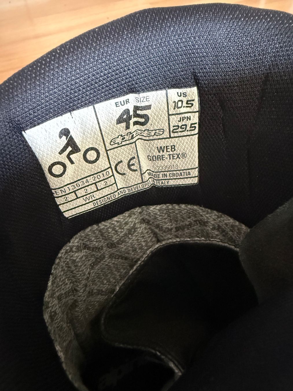 Alpinestars Herrenschuhe: Alpinestars Web Gore-Tex Motorradstiefel – Gebraucht aus Sargans von jon_s5xv 4