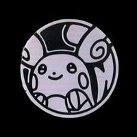 Pokémon Coin Alola Raichu Münze