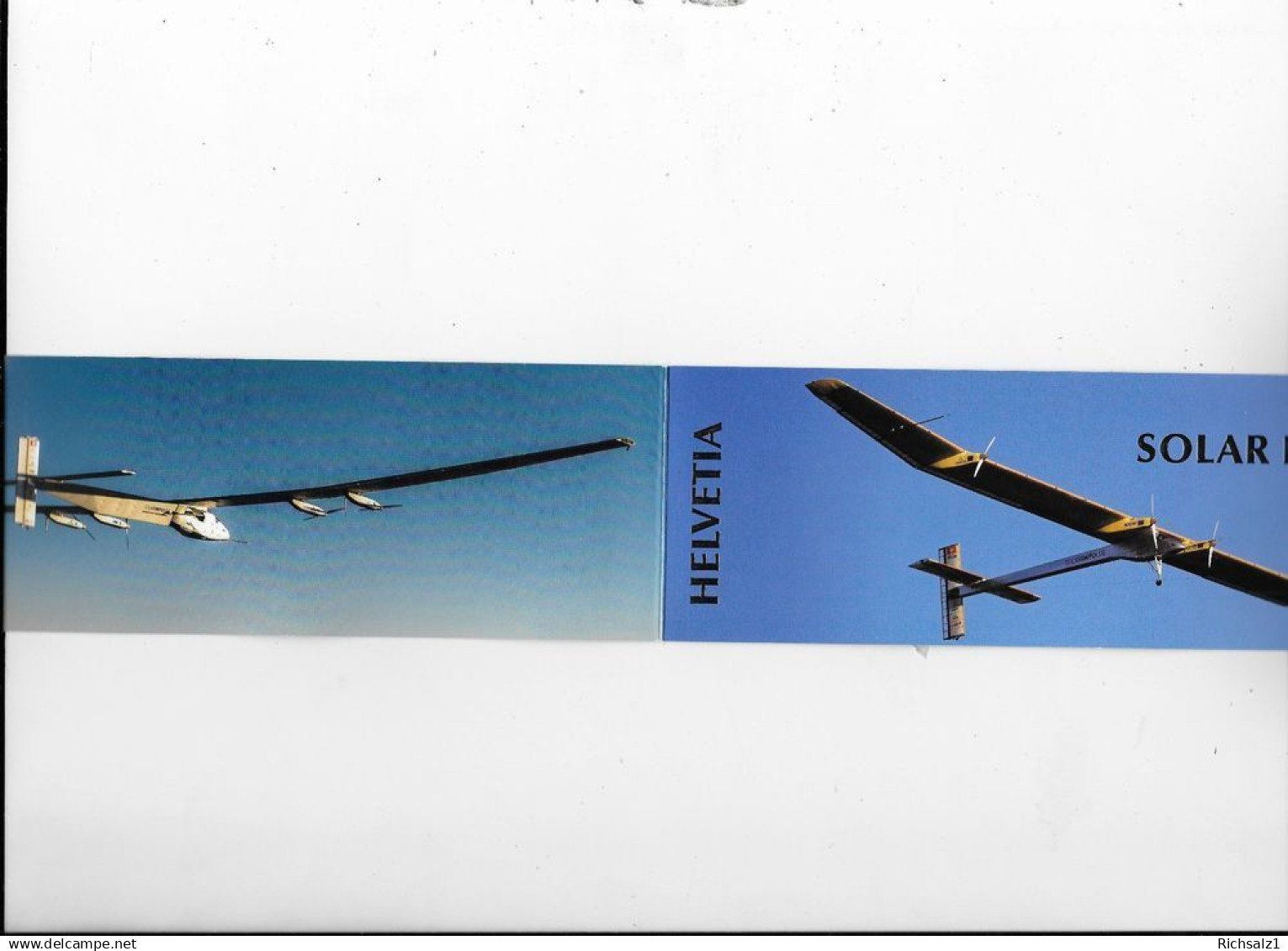 Alle Briefmarken: Solar Impulse 2016 – Neu (gemäss Beschreibung) aus Hefenhofen von Richsalz