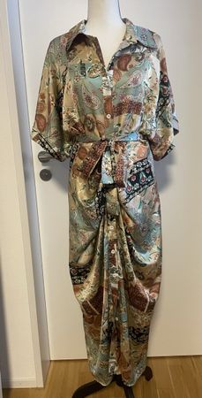 Maxikleid im Paisley-Design, Grösse S/M neuwertig!