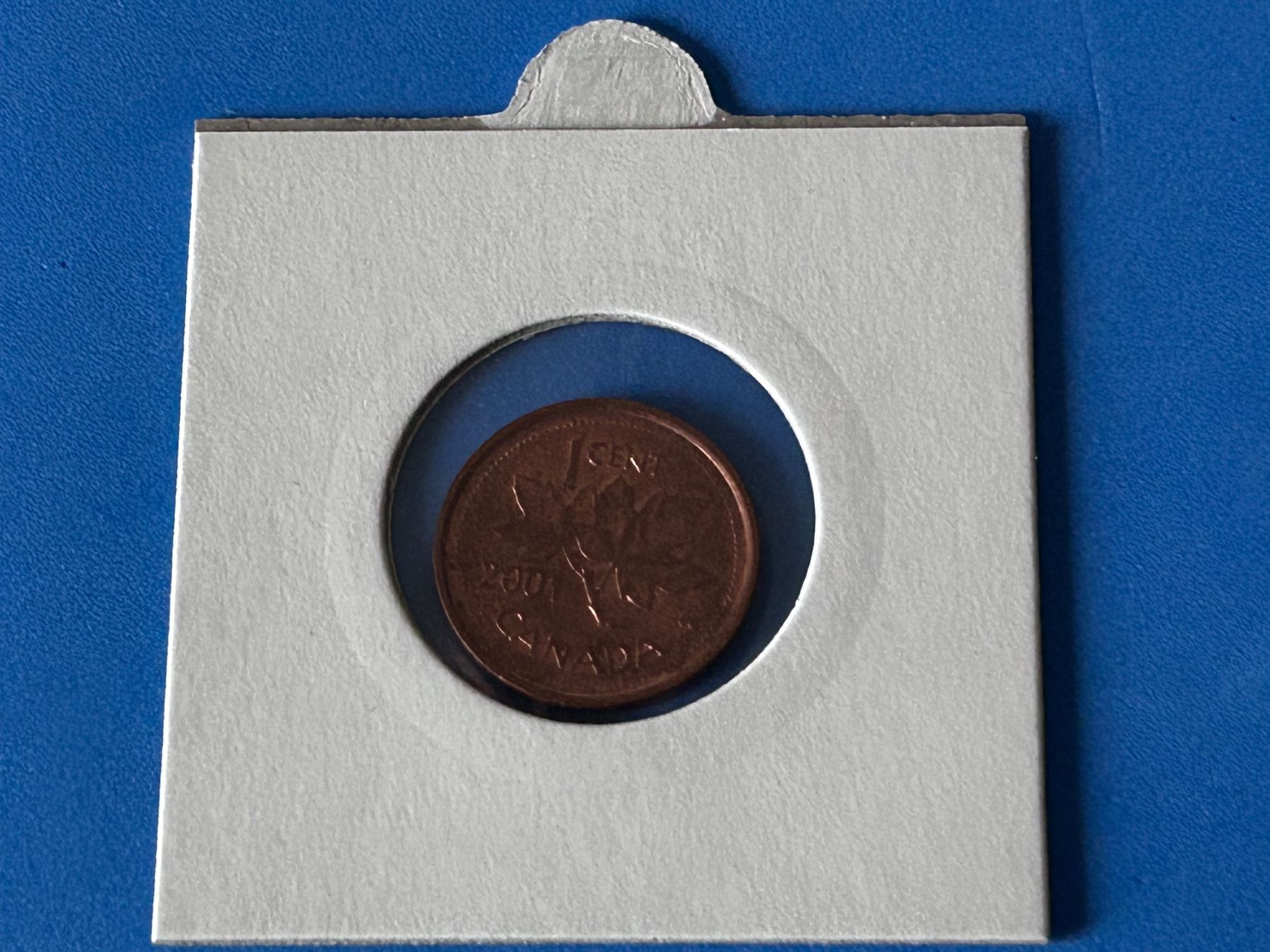 Tutti le monete: Canada - 1 Cent 2001, circulated – Usato da Corcelles NE venduto da AJKader 3