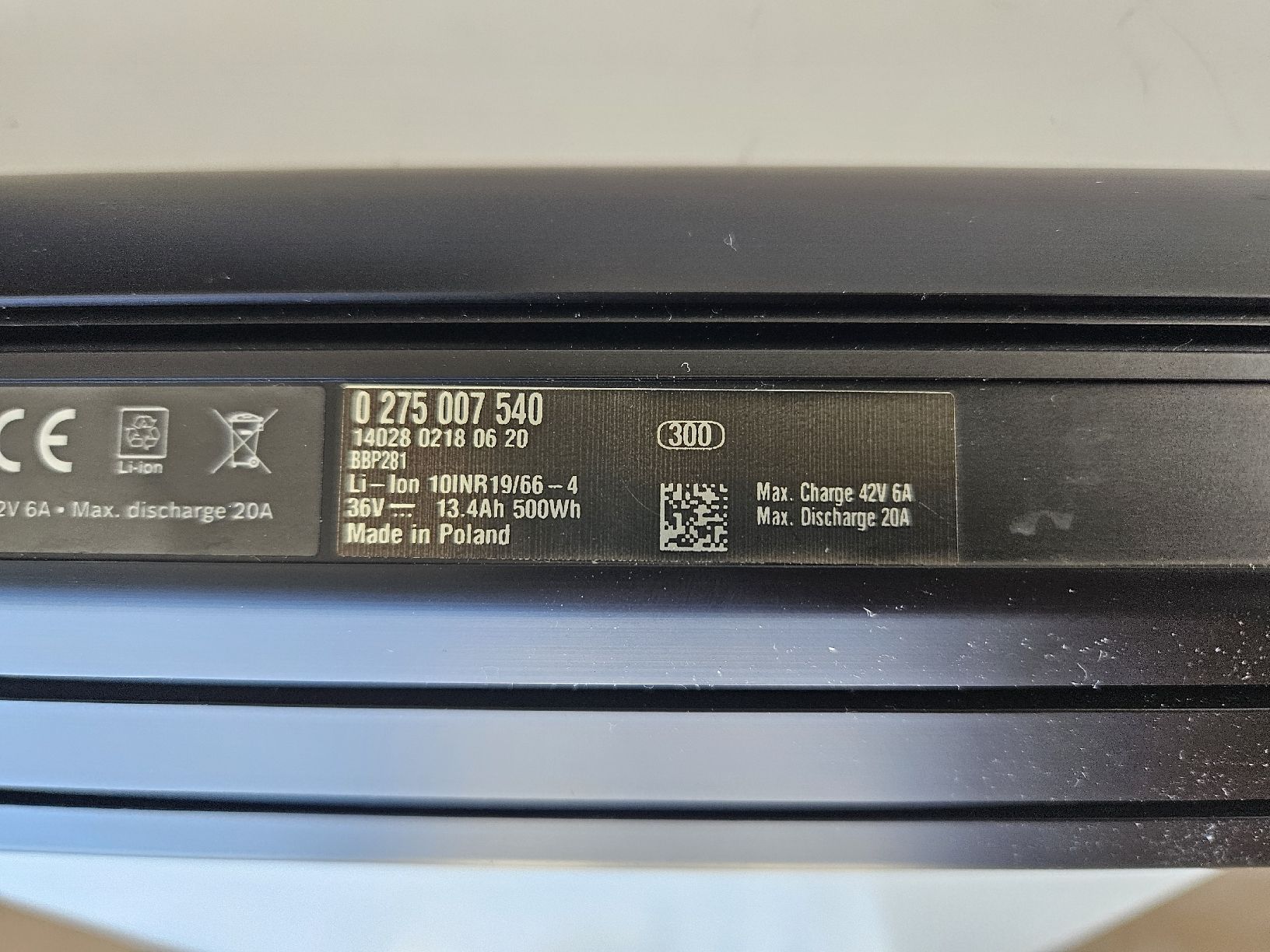 Bosch Akkus: Bosch Powertube 500 vertical mit Testbericht  – Gebraucht aus St-Sulpice VD von marc0815 9