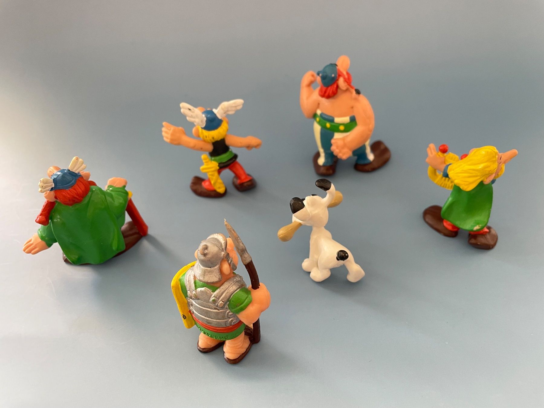 Bullyland Figuren: 6x 70er Asterix & Obelix Comic Figur Dargaud Bully Playstoy – Gebraucht aus Gossau SG von entwederoder 1