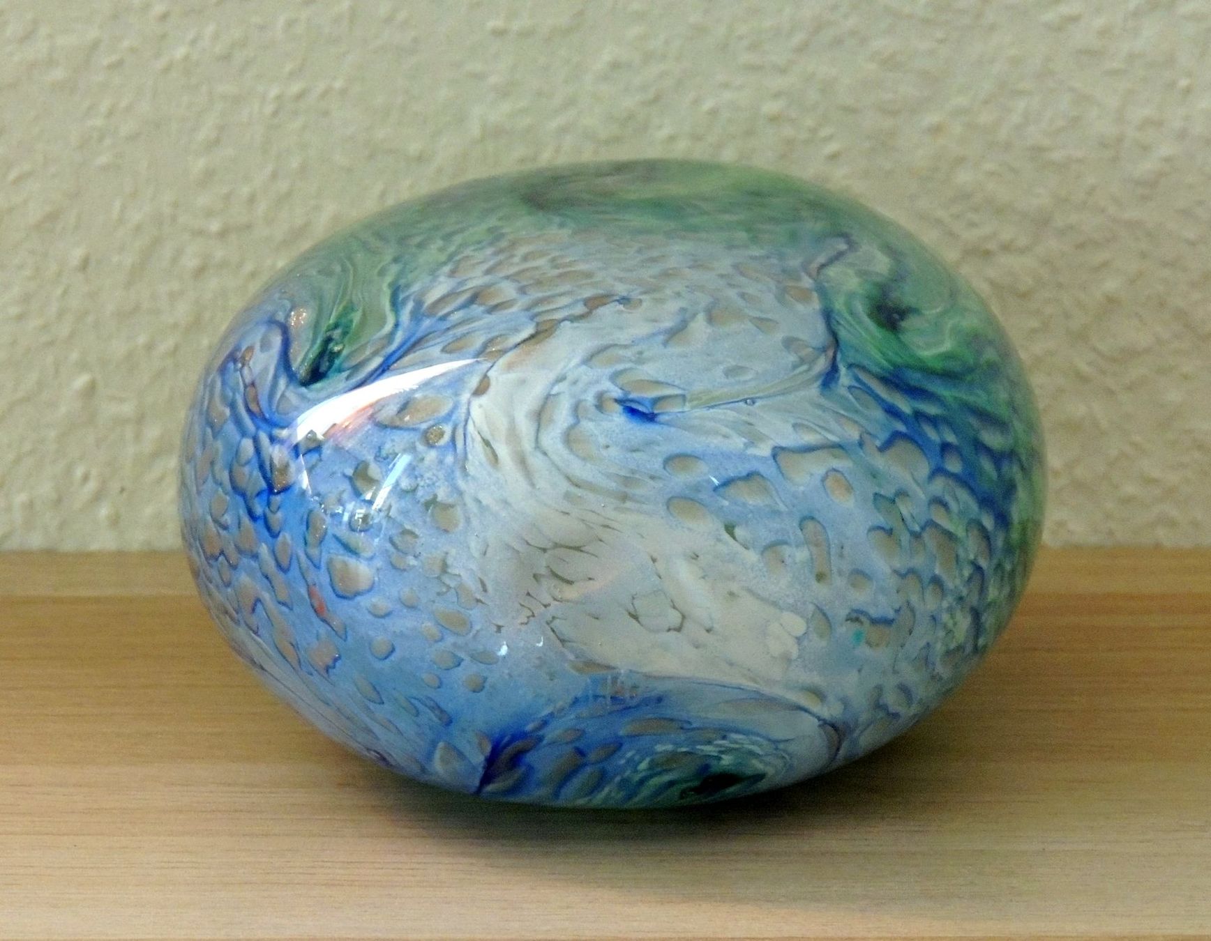 Vasen & Gefässe: Vase d'art en verre soufflé, Gabriel Milesi, Pérouges France – Gebraucht aus La Chaux-de-Fonds von Helene2300 6