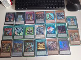 Yu-Gi-Oh Karten Konvolut gemischt gebraucht 20 Stück REF:07
