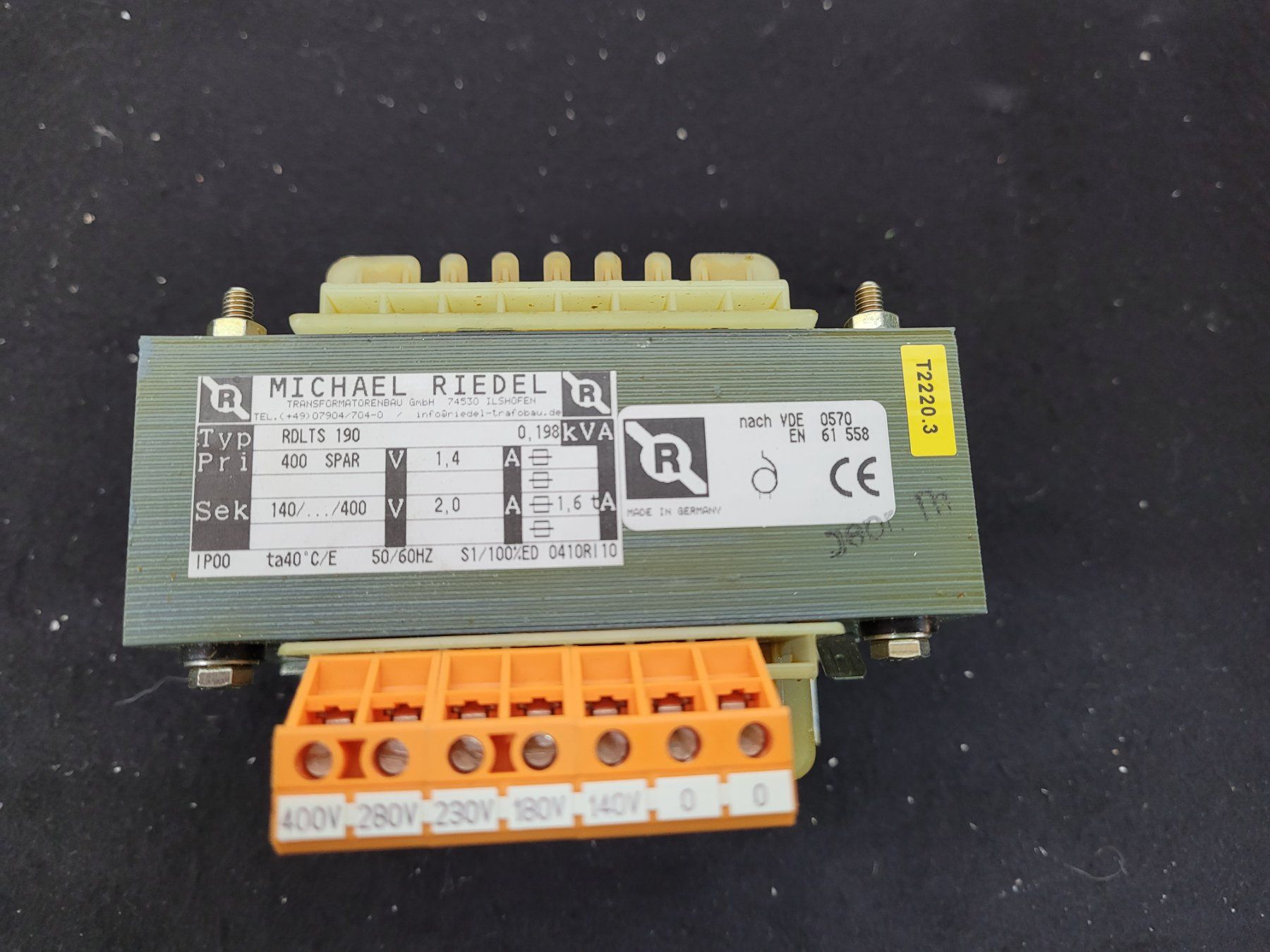 Componenti elettronici: Michael Riedel Travo / 400V / 230V – Usato da Vitznau venduto da Vitznau84 1