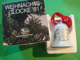 Weihnachtsglocke 1981 Hutschenreuther