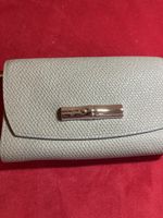 Longchamp Portemonnaie aus Leder, hellblau, neuwertig!