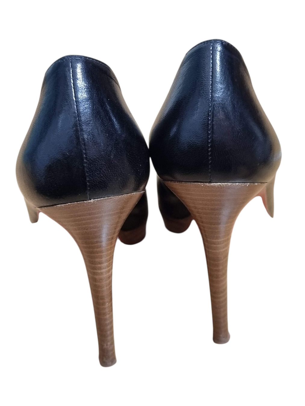 Christian Louboutin Scarpe da donna: Christian Louboutin schwarzer Peeptoe – Nuovo (secondo la descrizione) da Zürich venduto da ANU-AnimalsNeedUs 2