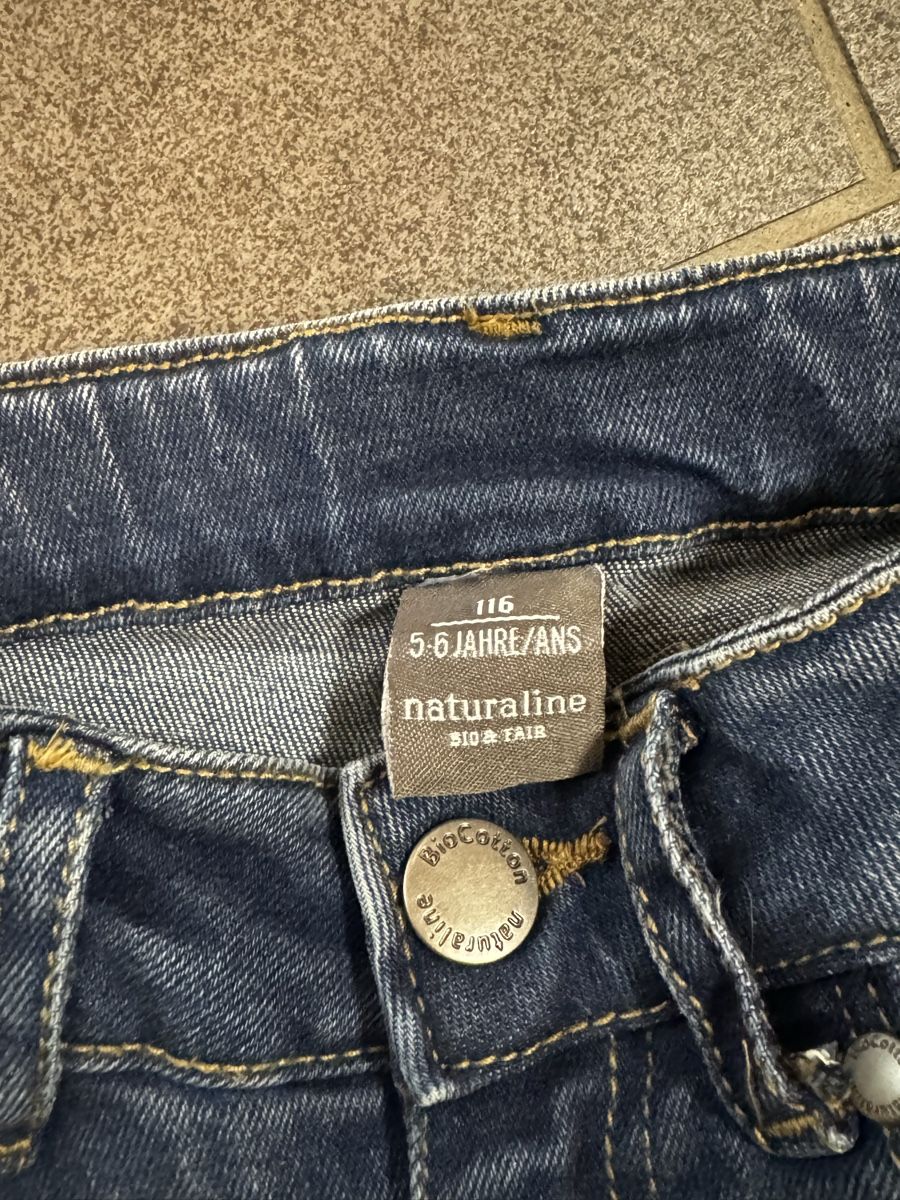 Pantaloni: Jeans, Mädchen, 116, neu, Bio Baumwolle – Nuovo (secondo la descrizione) da Wilen b. Wil venduto da carpediem25 2
