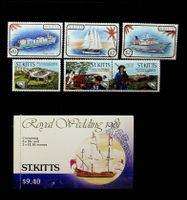 ST KITTS BEAUX TIMBRES NEUFS + CARNET 1981/AT32