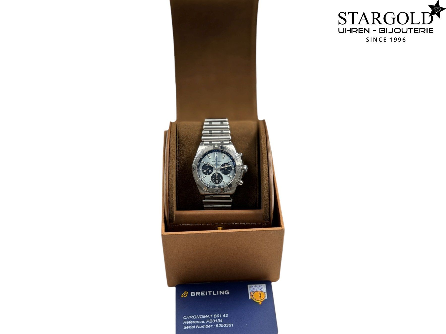 Breitling Uhren: Breitling Chronomat B01 42 - PB0158101C1A1 – Gebraucht aus Zürich von Stargold-Uhren 1