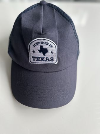 Baseball Cap Navy Texas Patch Mesh Back Adjustable