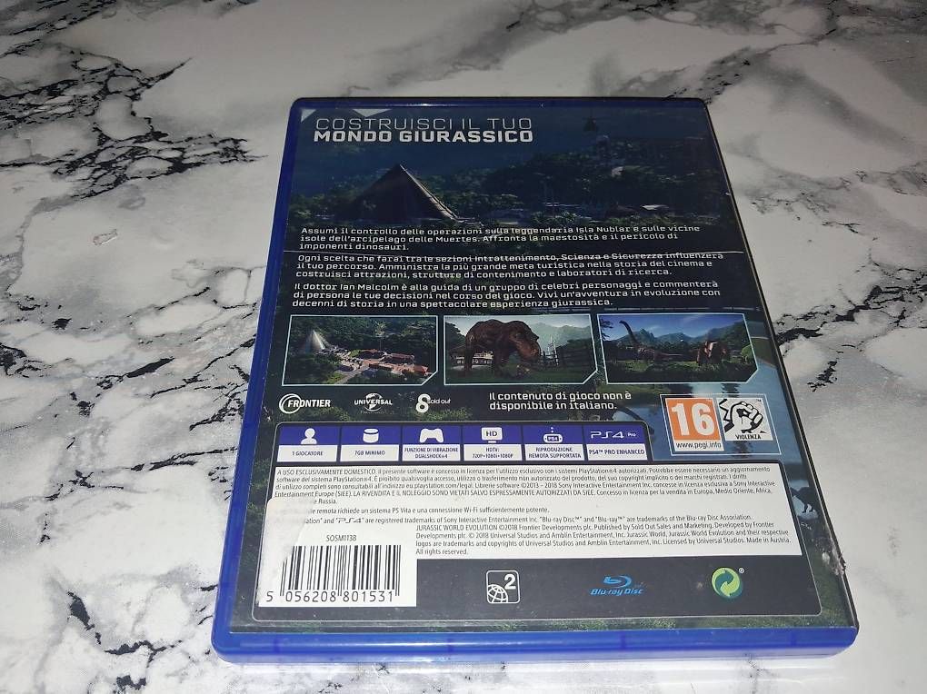 Giochi:  Jurassic World Evolution  PS4 – Usato da Treiten venduto da sim_bvq6 3