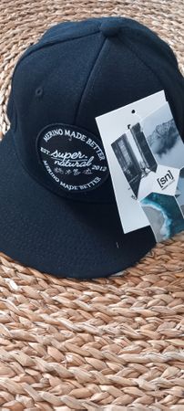 Super Natural Cap, neu mit Etikett, Grösse OS, Schwarz