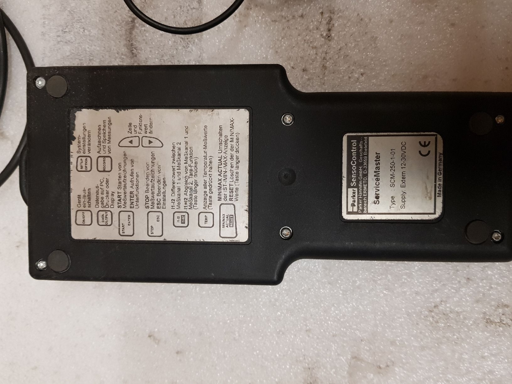Misurare: Parker Manometer Messturbine Durchflussmengenmessgerät – Difettoso da Brunnadern venduto da p..... 2
