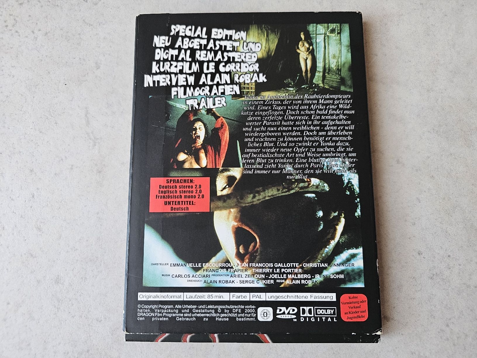 Tutti i DVDs: Baby Blood  /  Special Edition – Usato da Schneisingen venduto da backstore24 1