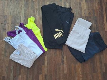 Sport S/M Damenpaket mit Puma Hose neu, 2 Sportleggins neu