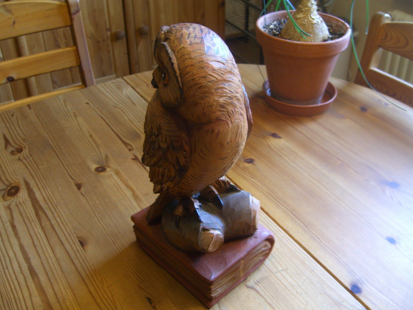 Sculture & Statue: wunderschöne, handgeschnitzte Eulen Skulptur a.d.Schwarzwald – Usato da Winterthur venduto da Gaia 3