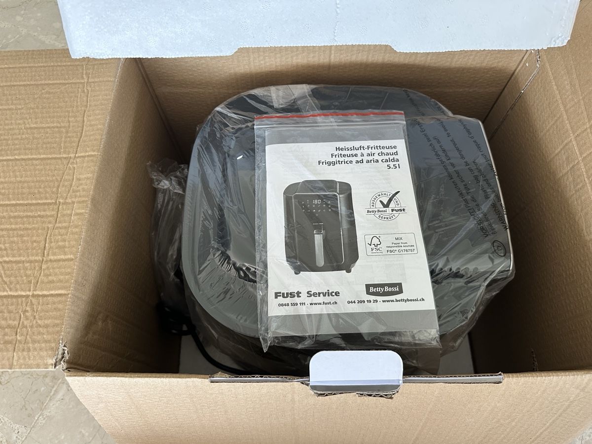 Betty Bossi Elettrodomestici da cucina: Airfryer von Betty Bossi – Nuovo e nell'imballaggio originale da Kreuzlingen venduto da ernagloria 1