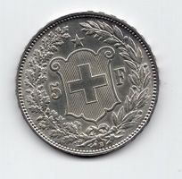 (2310) CH, 5 Franken, 1909, top stgl
