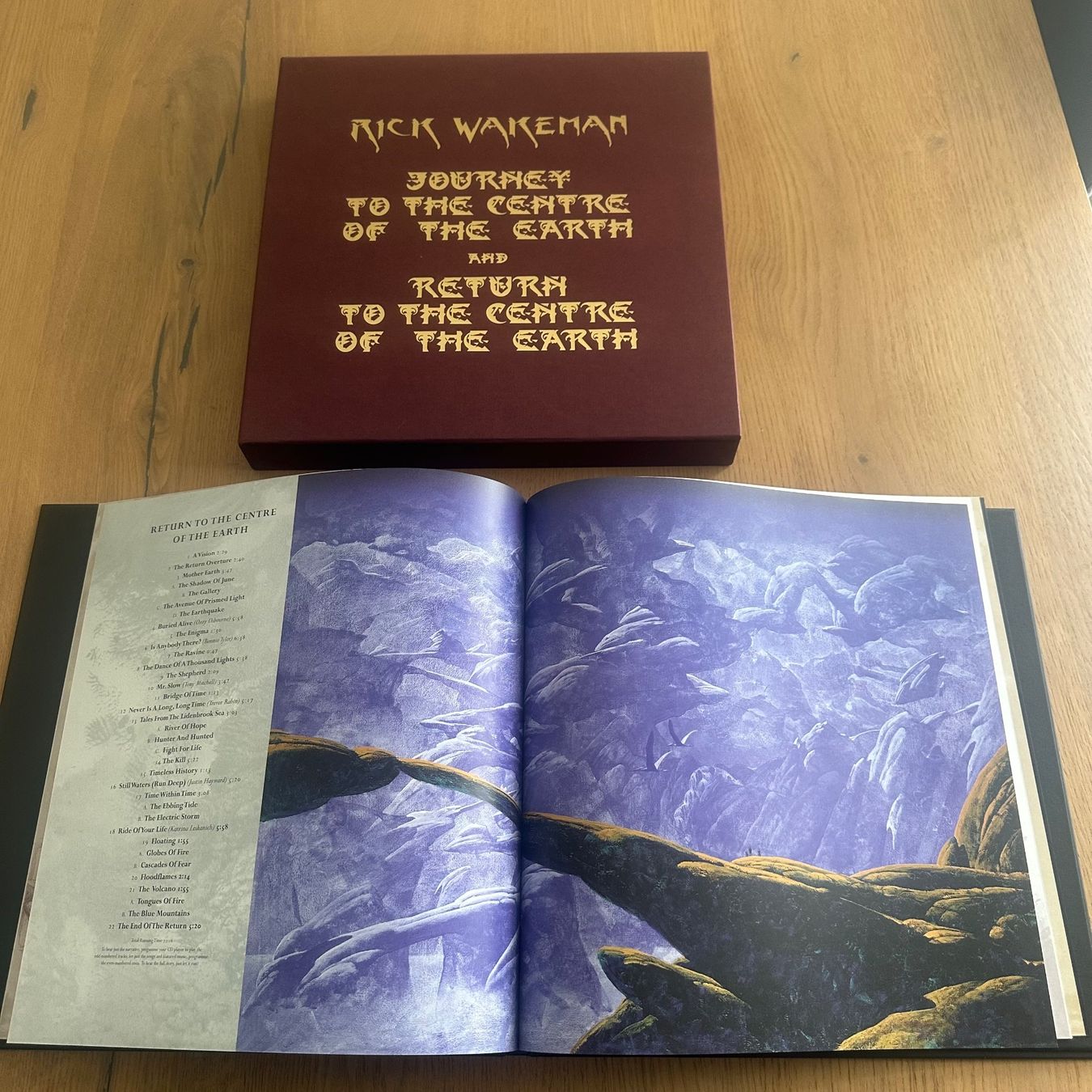 Vinyles: Rick Wakeman – Journey and Return to.. - 4LP + 2CD + Book – D'occasion à Caslano par campo_santo 8