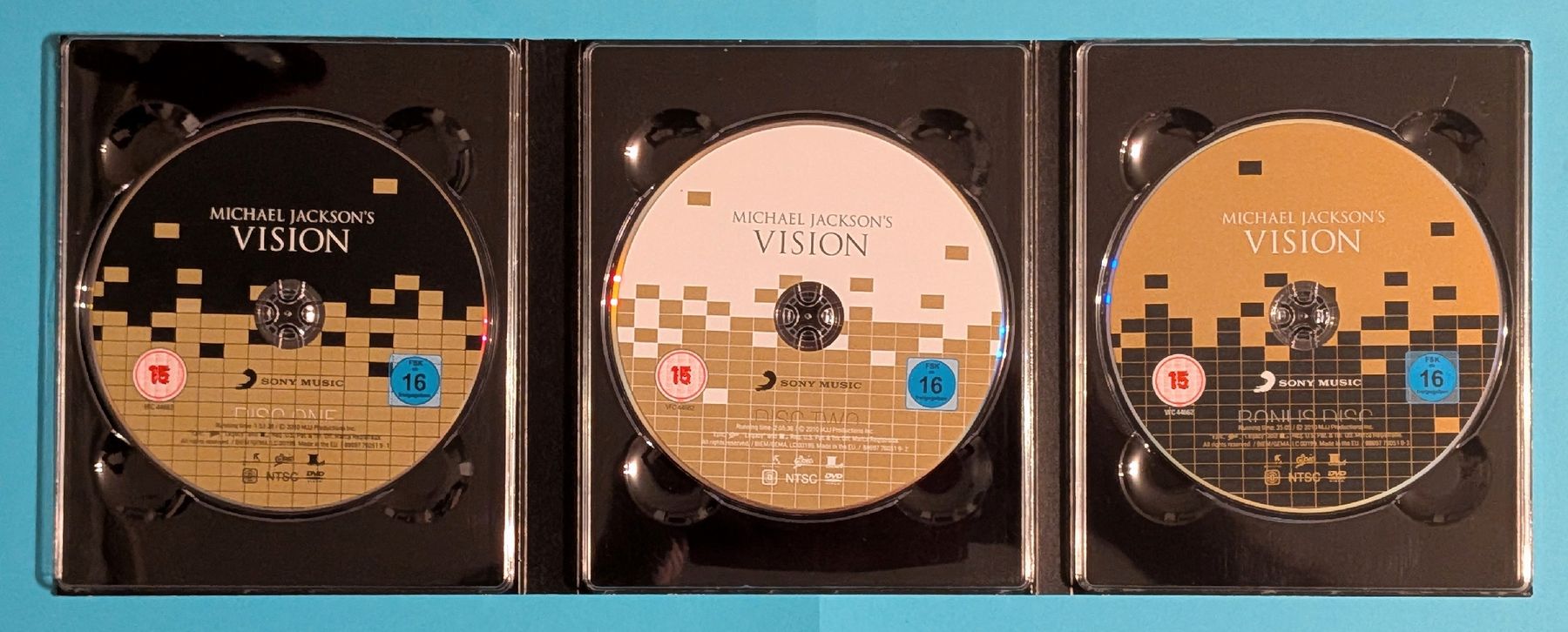 Tutti i DVDs: Michael Jackson / Vision DVD Set 3 Discs / Gebraucht – Usato da Aesch BL venduto da Charles2018 1