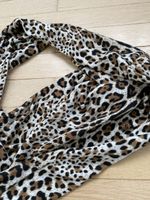 Leichter Leopardenmuster Schal - wie neu!