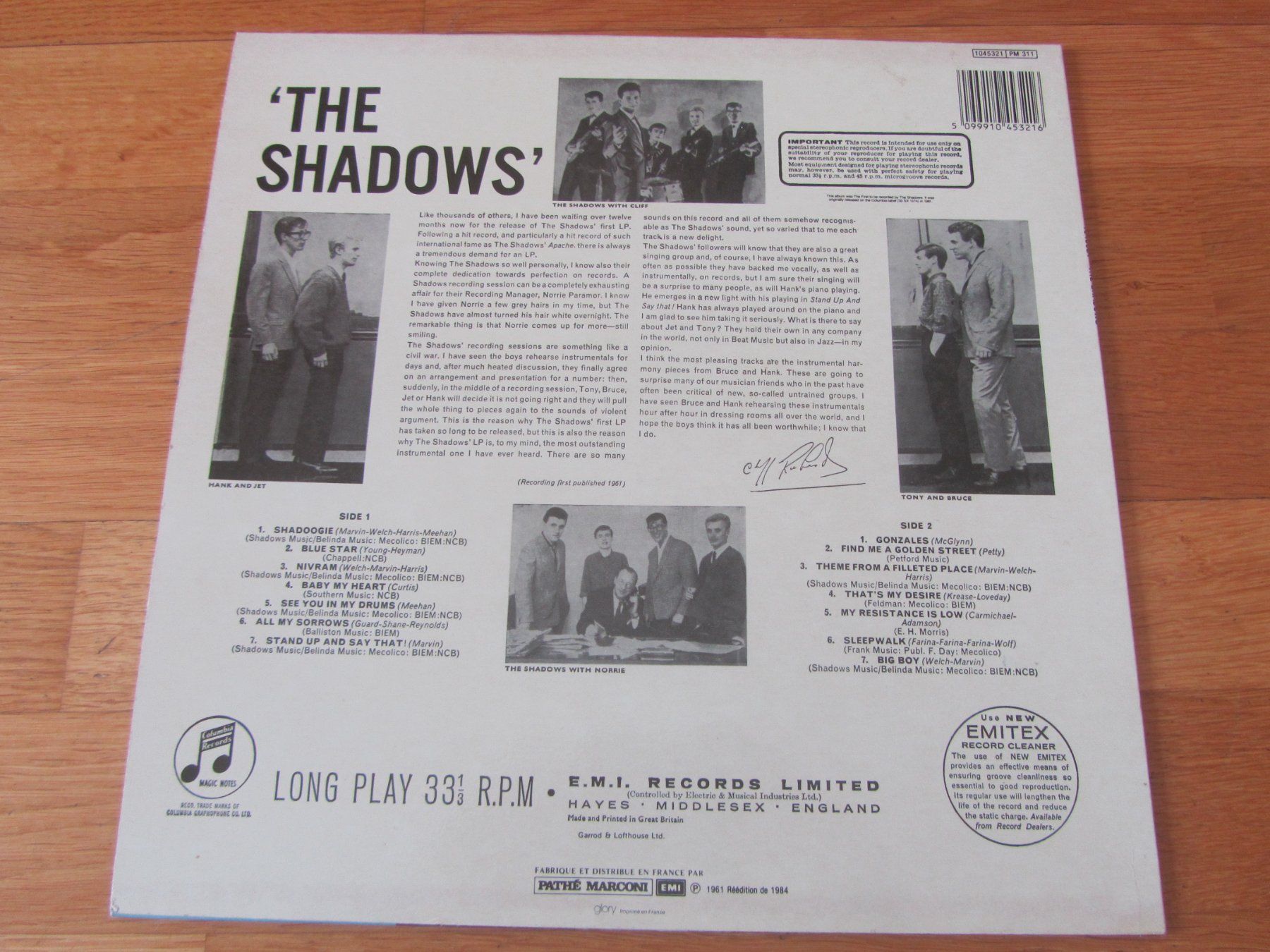 Schallplatten: The Shadows -  Instrumental Rock n`Roll, Beat – Gebraucht aus Seengen von mikelele 3