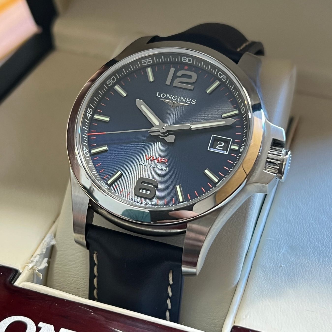 Longines Orologi: Longines Full Set Conquest V.H.P. Full Set L3.716.4 – Usato da Carouge GE venduto da Watchaser 2