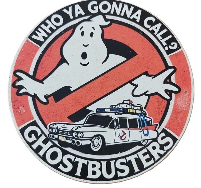 Insegne: GHOSTBUSTERS - Blechschild  (neu/OVP) – Nuovo e nell'imballaggio originale da Wilen b. Wollerau venduto da morethanmusic