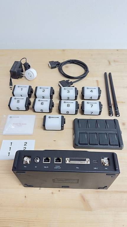Topcase: Hollyland Wireless Tally System 8 light + 1 extra + mallette – Usato da Fribourg venduto da Malone 3