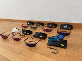 Böllé Brille: 8 NEUE Vintage Bollé Brillen/12 Ersatzgläser
