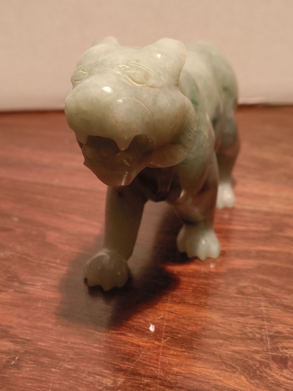 Sculture & Statue: Jade Tiger ca 17cm lang Asiatica – Usato da stettlen venduto da VintageBern_ch 1