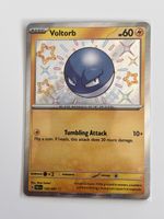 Pokémon 1.- Voltorb Shiny 133/091 Paldean Fates English Nea