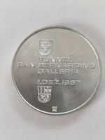 Gedenkmedaille San Bernarf. 1967, 900er Silber Weinachtsgesc