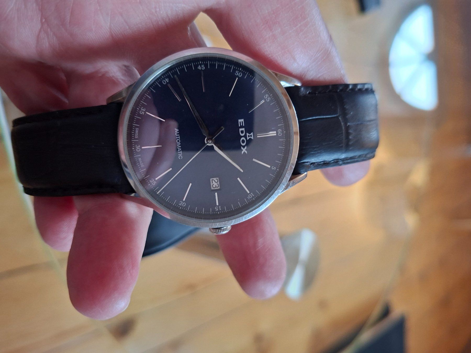 Edox Orologi: Edox Automatic Herrenuhr - Top Zustand! – Usato da Münchenstein venduto da speedjbl 2