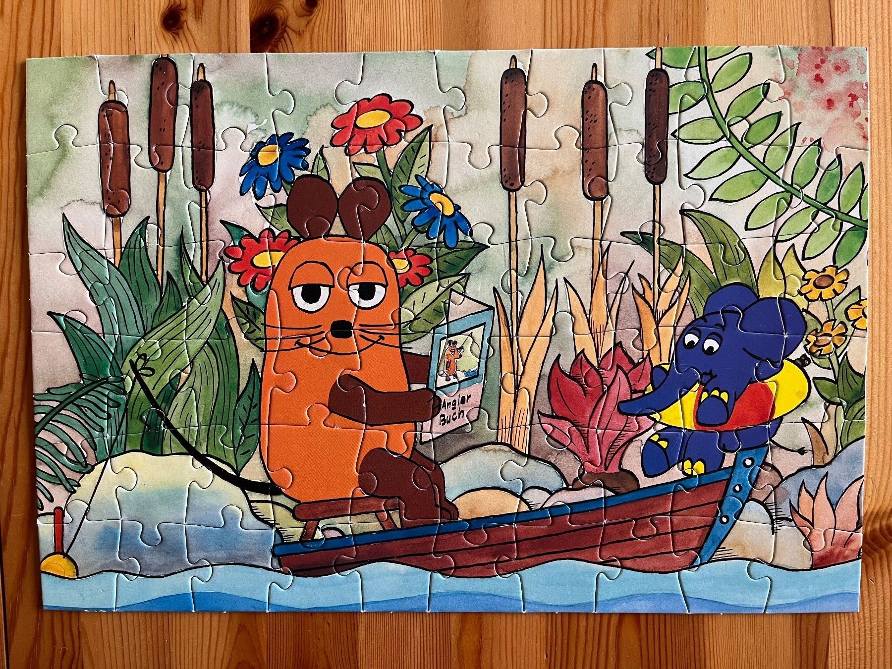 Puzzle: Schmidt Puzzle "Die Sendung mit der Maus" 60 Teile – Usato da Zürich venduto da Gurkis