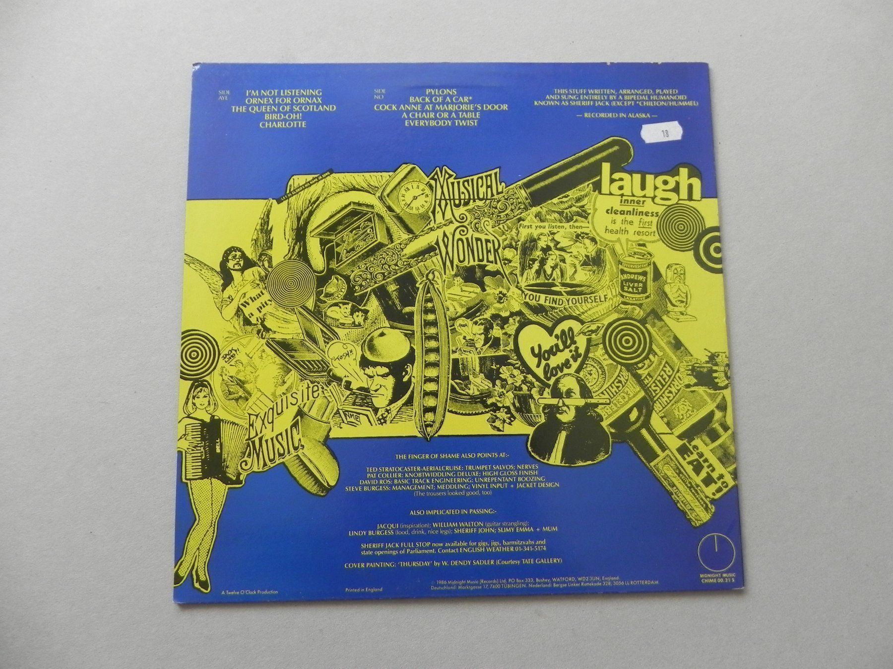 Dischi in vinile: LP Alternativ Indie Rock Sheriff Jack – Usato da Siebnen venduto da krimsie 1
