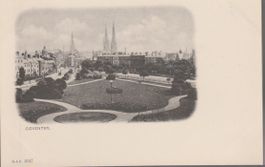 old  early 1900's UK Postcard COVENTRY  B. & D. ak