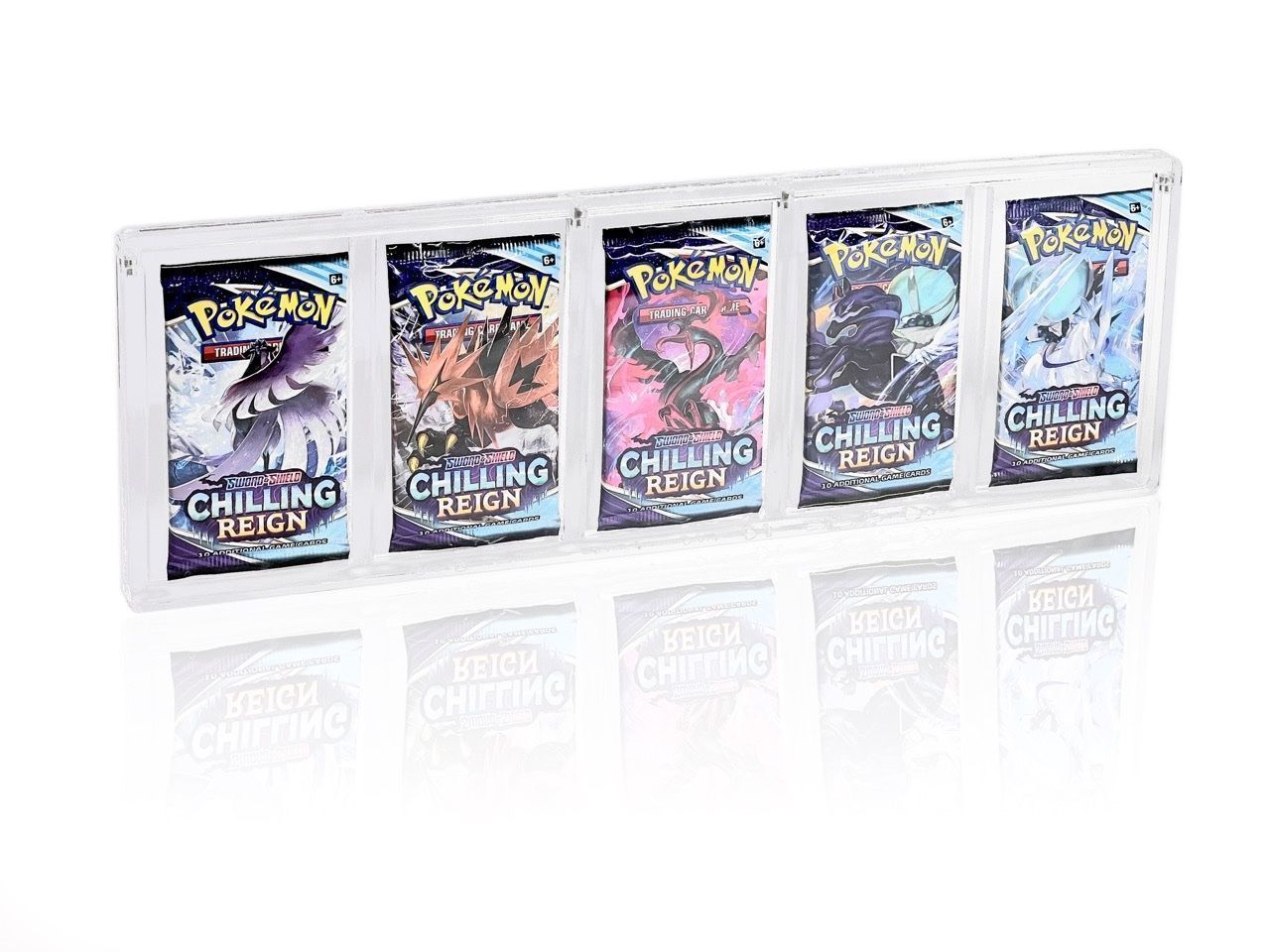 Pokémon Carte collezionabili: Pokemon Acrylic Acryl case 5 Boosters – Nuovo (secondo la descrizione) da Contone venduto da Adamantium_swiss