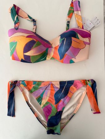 TRIUMPH, Bikini SUMMER ALLURE, Grösse 40D/40, Mehrfarbig